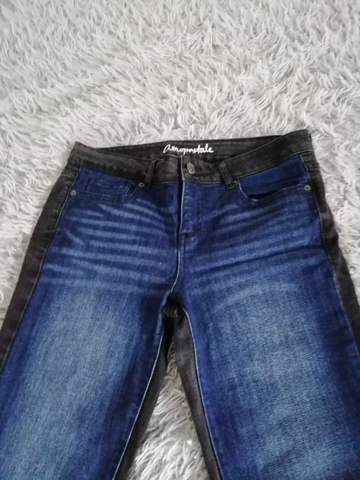 spodnie jeans skiny