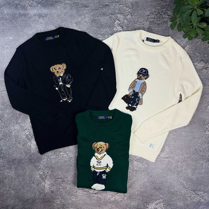 Светр з медведиком Polo Ralh Lauren кофта свитер поло ральф лаурен