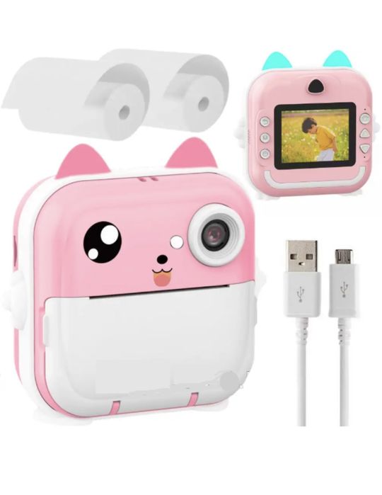 Дитячий портативний фотопринтер для миттєвого друку з Bluetooth