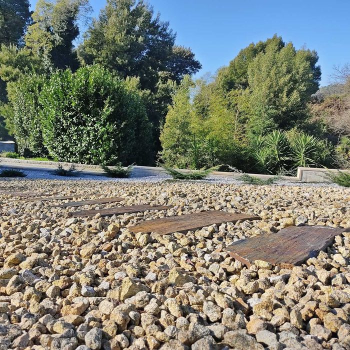 Passadiços - Passo de Jardim (Corten / Betão / Pedra)