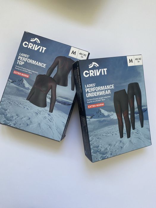 Женский Комлект термобелья для женщины Crivit термоштаны