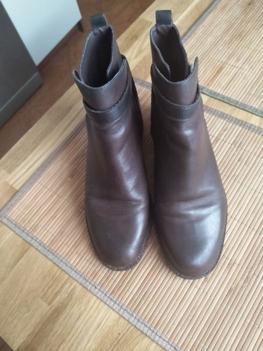 Botki ze skóry naturalnej ECCO