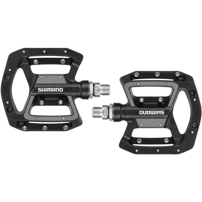Pedały platformowe Shimano Saint PD-GR500 aluminiowe Czarne Piny Wysyłka