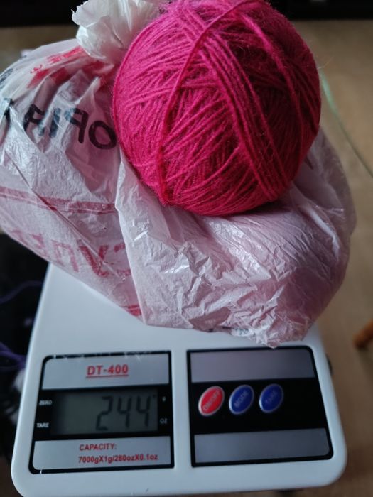 Нитки для в'язання, залишки