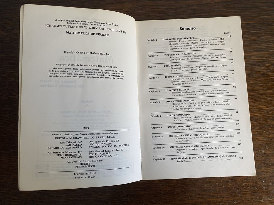 Matemática Financeira de Frank Ayres Jr