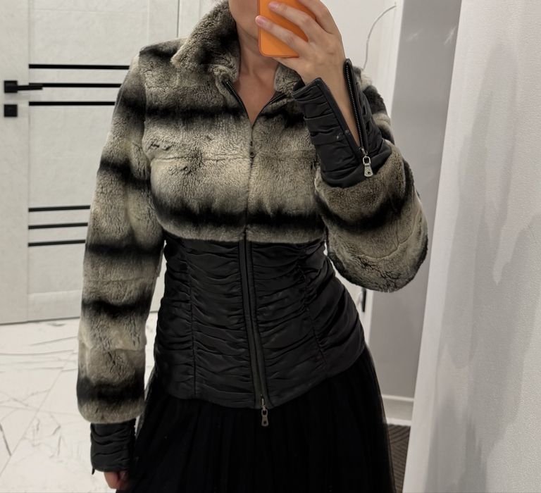 Шуба шиншила,