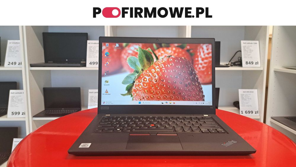 Laptop Lenovo Thinkpad T14 G1 14" i5-10210u 16GB/512SSD Win11 FullHD