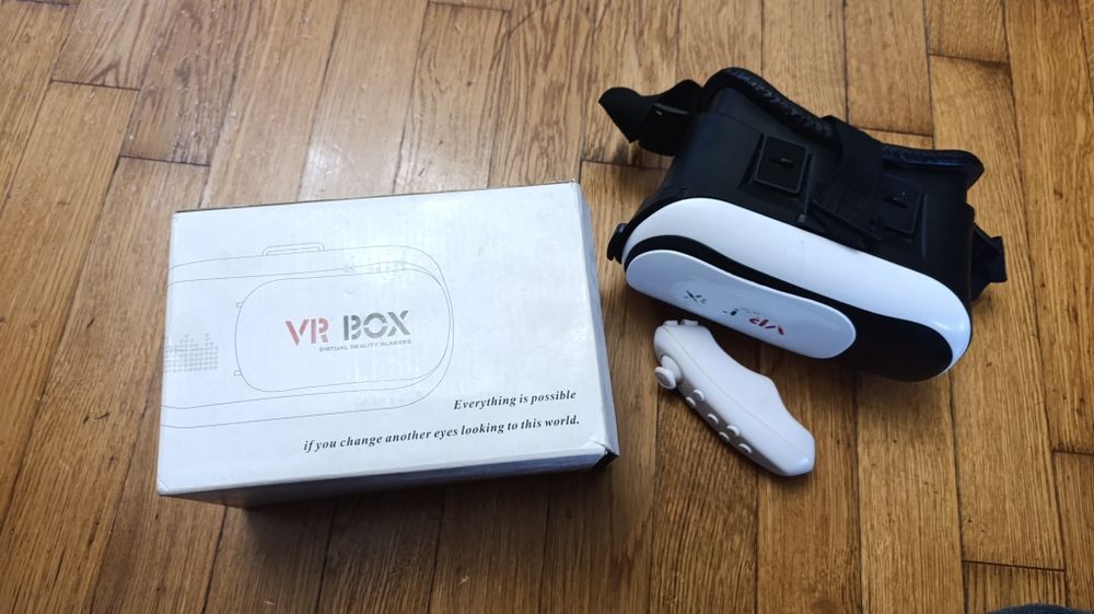 Окуляри VR box для телефону з пультом