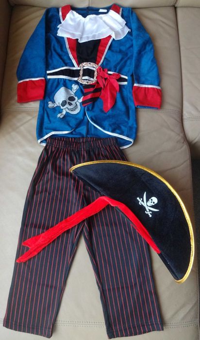 Strój/kostium/przebranie dla dzieci Pirat/Korsarz 4-6 lat