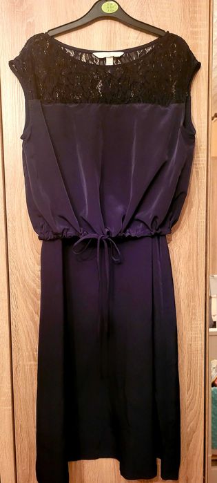 Elegancka sukienka do karmienia ciążowa H&M S - M