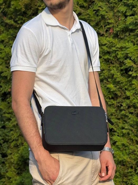 БЕЗ Предоплат‼️СУМКА ЧЕРЕЗ ПЛЕЧЕ Від Lacoste | Лакосте