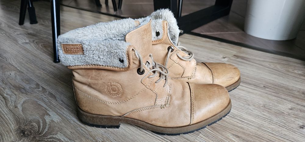 Bugatti męskie buty skórzane rozmiar 43 wkładka 28cm używane