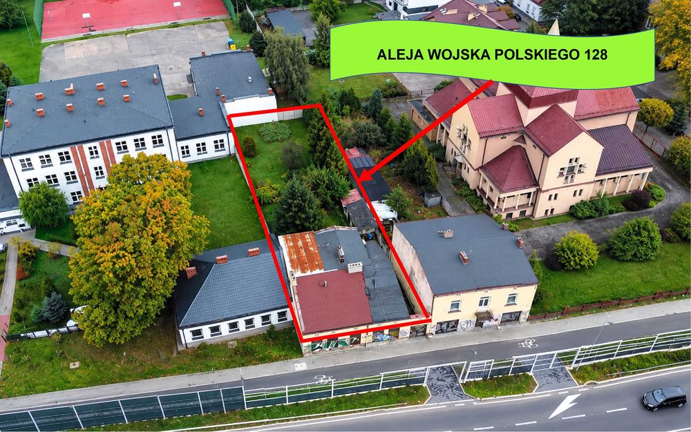 Częstochowa Raków: Dom na sprzedaż bezpośrednio od właściciela na lokal mieszkalny lub usługowy