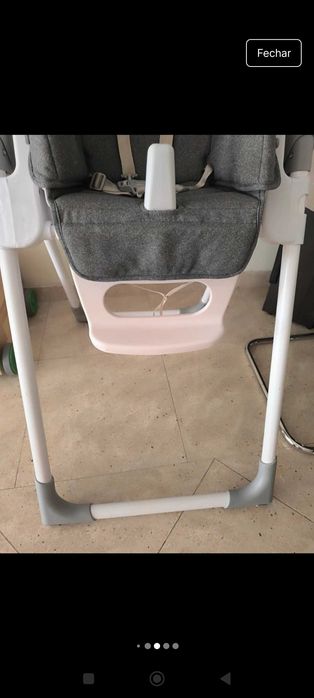 Cadeira refeição bebé