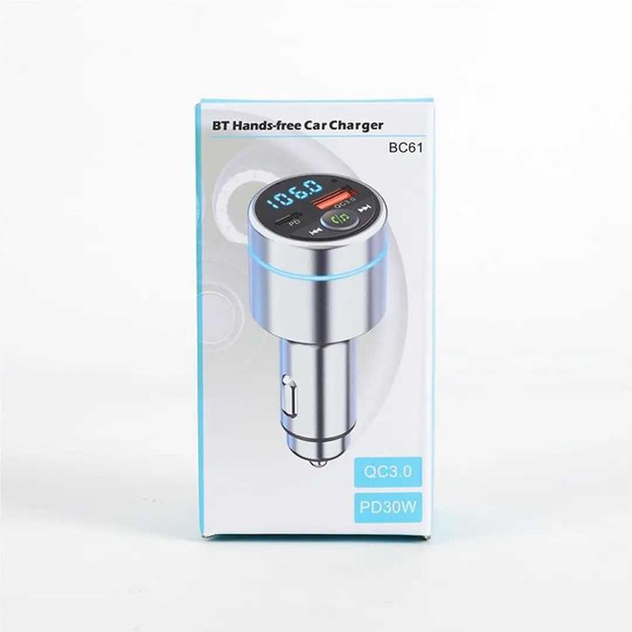 Автомобільний Bluetooth зарядний пристрій BT Hands-free Car Charger