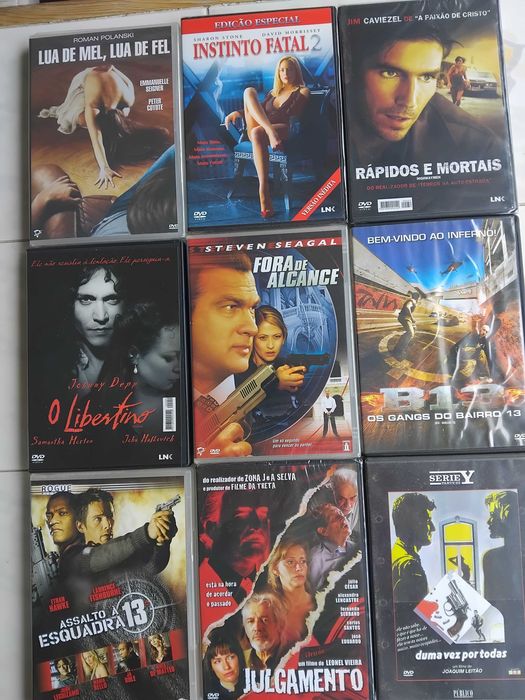 DVD's 45 filmes diversos