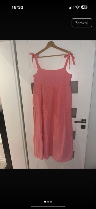 Dluga letnia sukienka zara