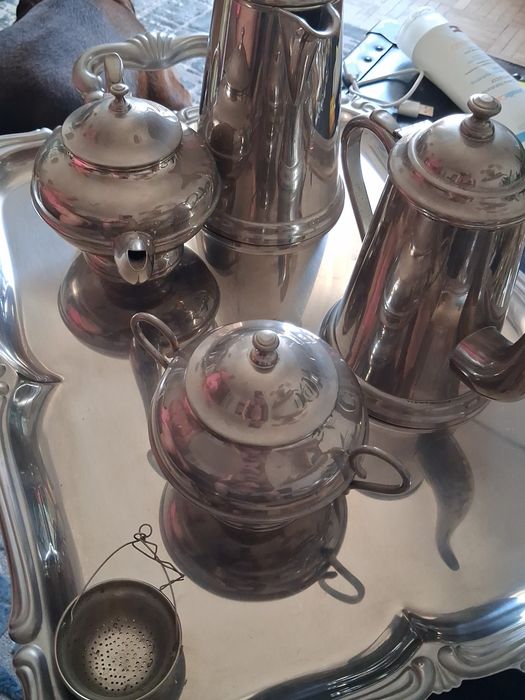 Conjunto de chá e xafe