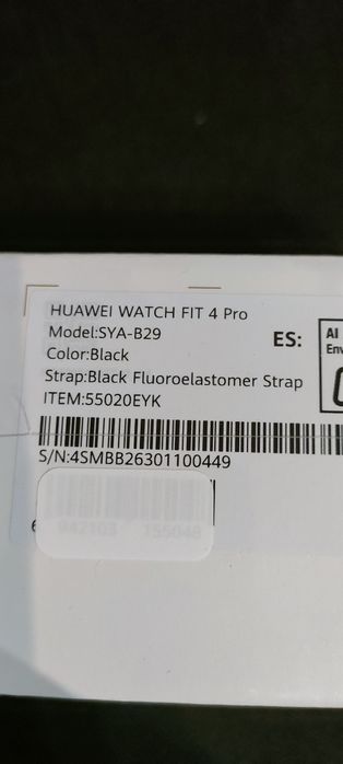 Huawei  watch fit 4 pro