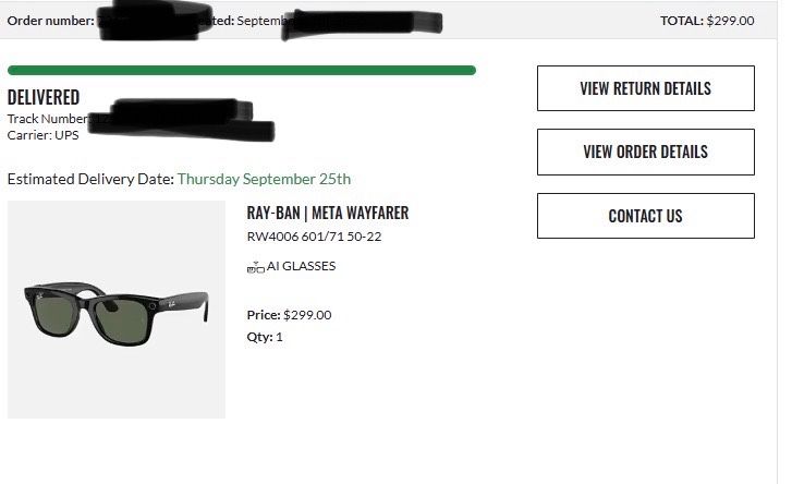 Розумні смарт окуляри Ray-Ban Meta wayfarer rw4006 ai glasses