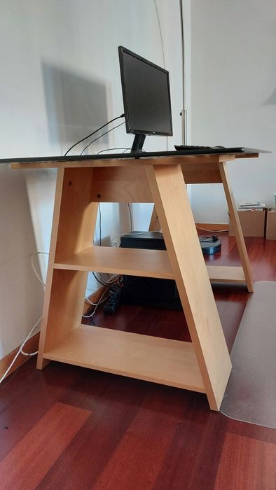 Mesa IKEA vidro temperado