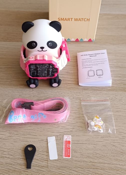 Smart Watch Kids Rosa com GPS