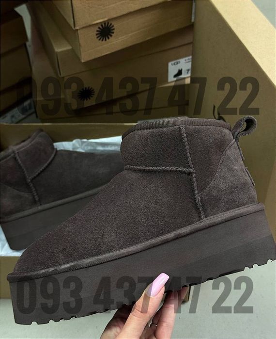 Уггі UGG Жіночі Уггі  Ugg Угги Classic Ultra Mini Platform 
UGG Classi