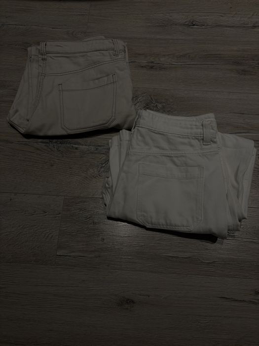 dwie pary jeansow baggy r. 38 H&M