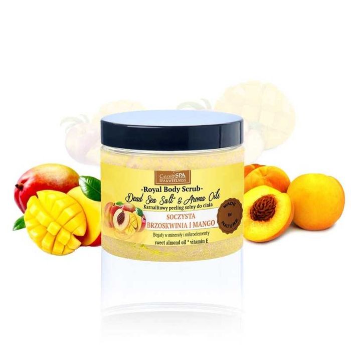 Peeling solno olejowy brzoskwinia i mango 200ml | CosmoSPA