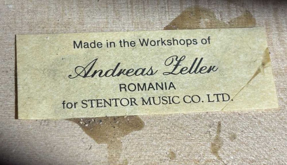 Віолончель 4/4 ANDREAS ZELLER (Румунія) відео