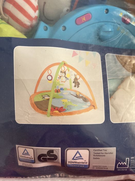 Ginásio de atividades para bebé