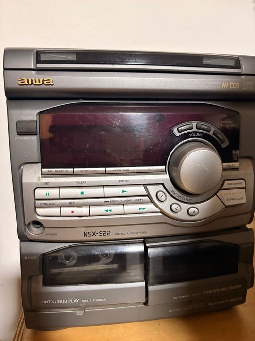 Aparelho de música AIWA