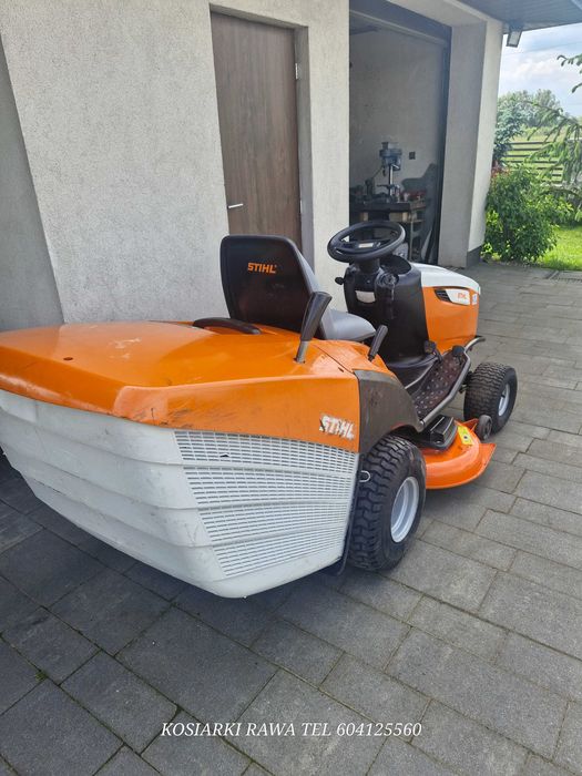 Kosiarka traktorek Stihl v2 112cm duzy kosz ,2019r