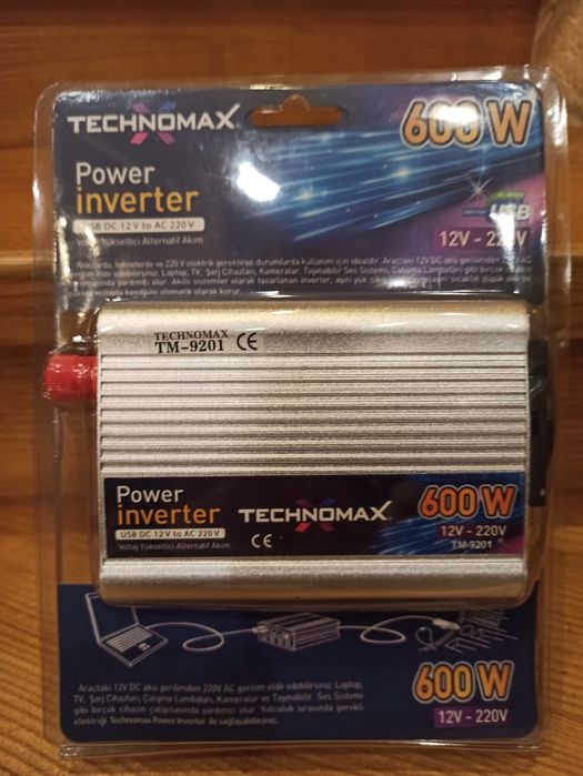 Продам инвертор S-LINK 12/220, 200W 500 W 1500W для котлов и насосов.