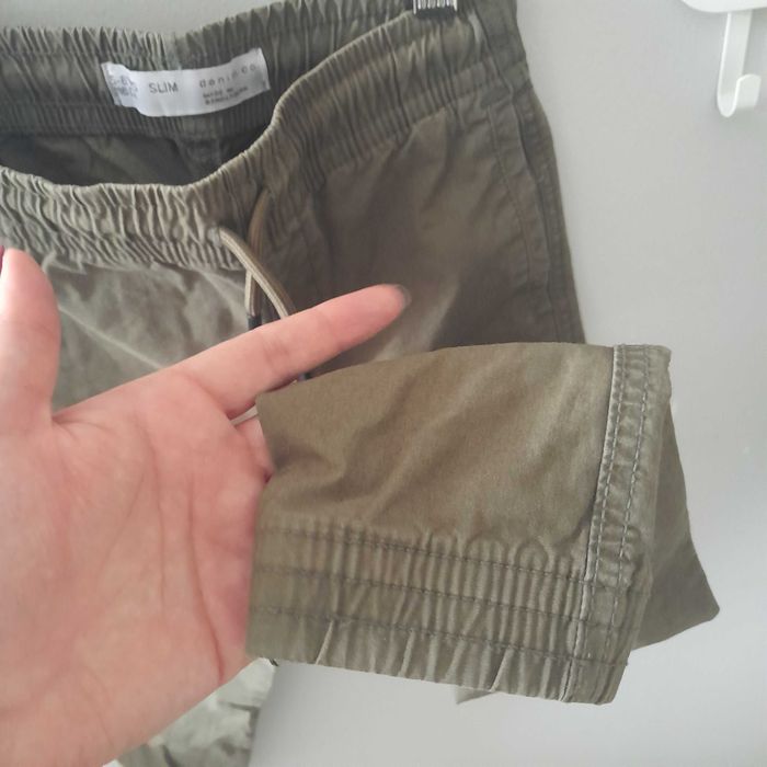 Calça menino verde escuro