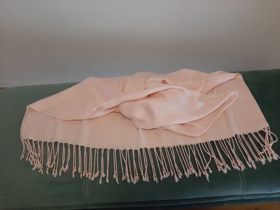 Écharpe  cor de rosa