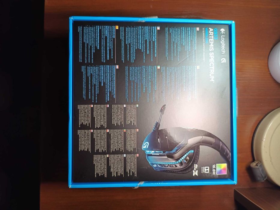 Продам  Logitech G933 black Spectrum Wireless 7.1
