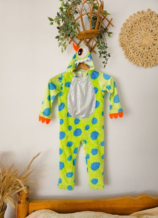 Strój z bajki potwory i spółka potwór kostium TU 98 104