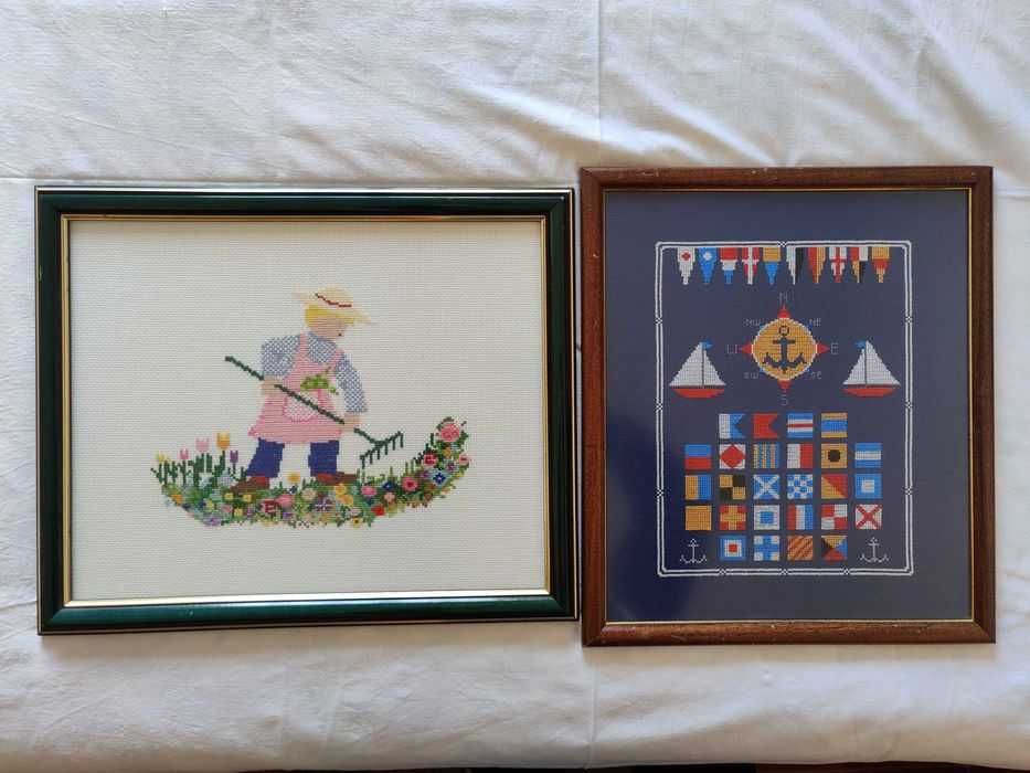 Quadros em Ponto Cruz