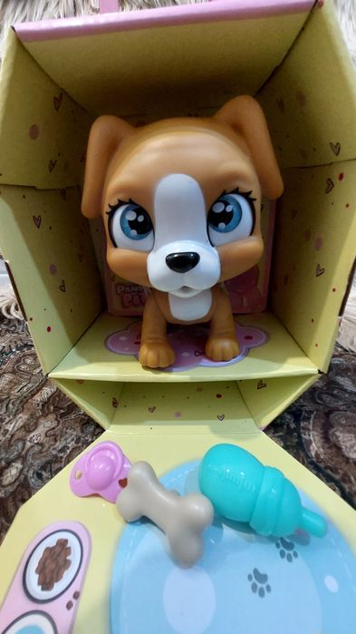 Игровой  набор интерактивный щенок Simba Pamper Petz