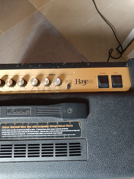 Amplificador Marshall a válvulas