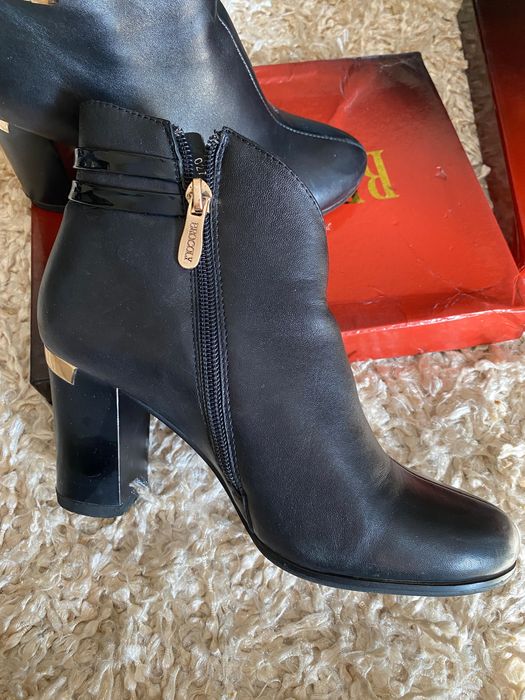 Чоботи шкіряні, 37 р, BROCOLY