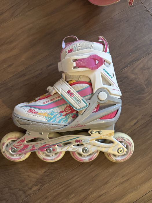 Детские ролики  Roces + защита