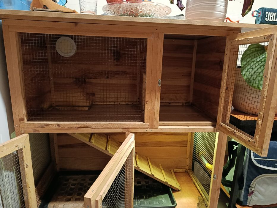 Gaiola para coelhos ou outros roedores