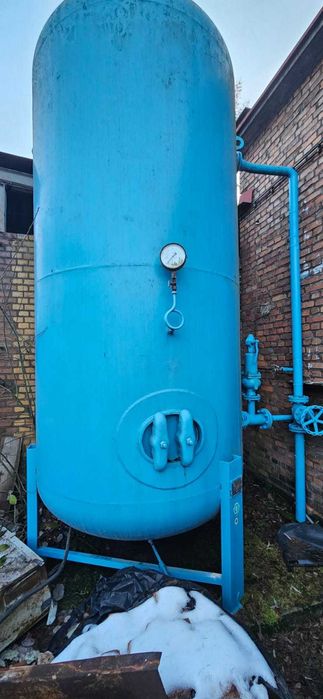 Zbiornik sprężonego powietrza 10m3 – Pełna Dokumentacja UDT – Sprawny