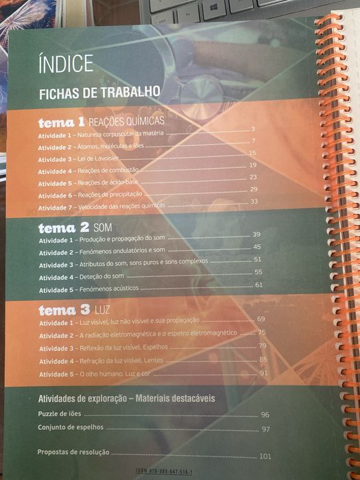 conjunto 3 livros fisico quimica