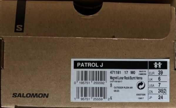 Buty Salomon Patrol Junior rozm 39