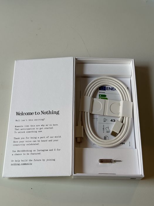 Nothing Phone (3a) 128GB – Preto