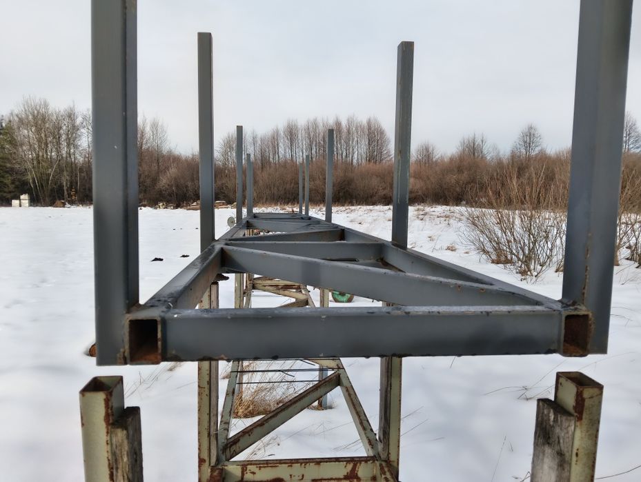 Paleta metalowa na panele dachowe 6m