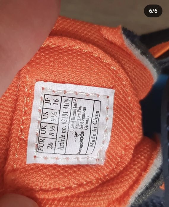 Новые кросовки Kangaroos 26р.